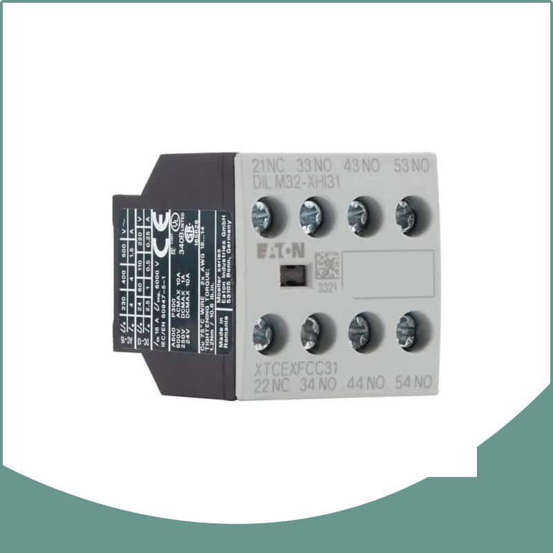 Echipamente electrice și automatizare 29 Blocuri de contacte auxiliare